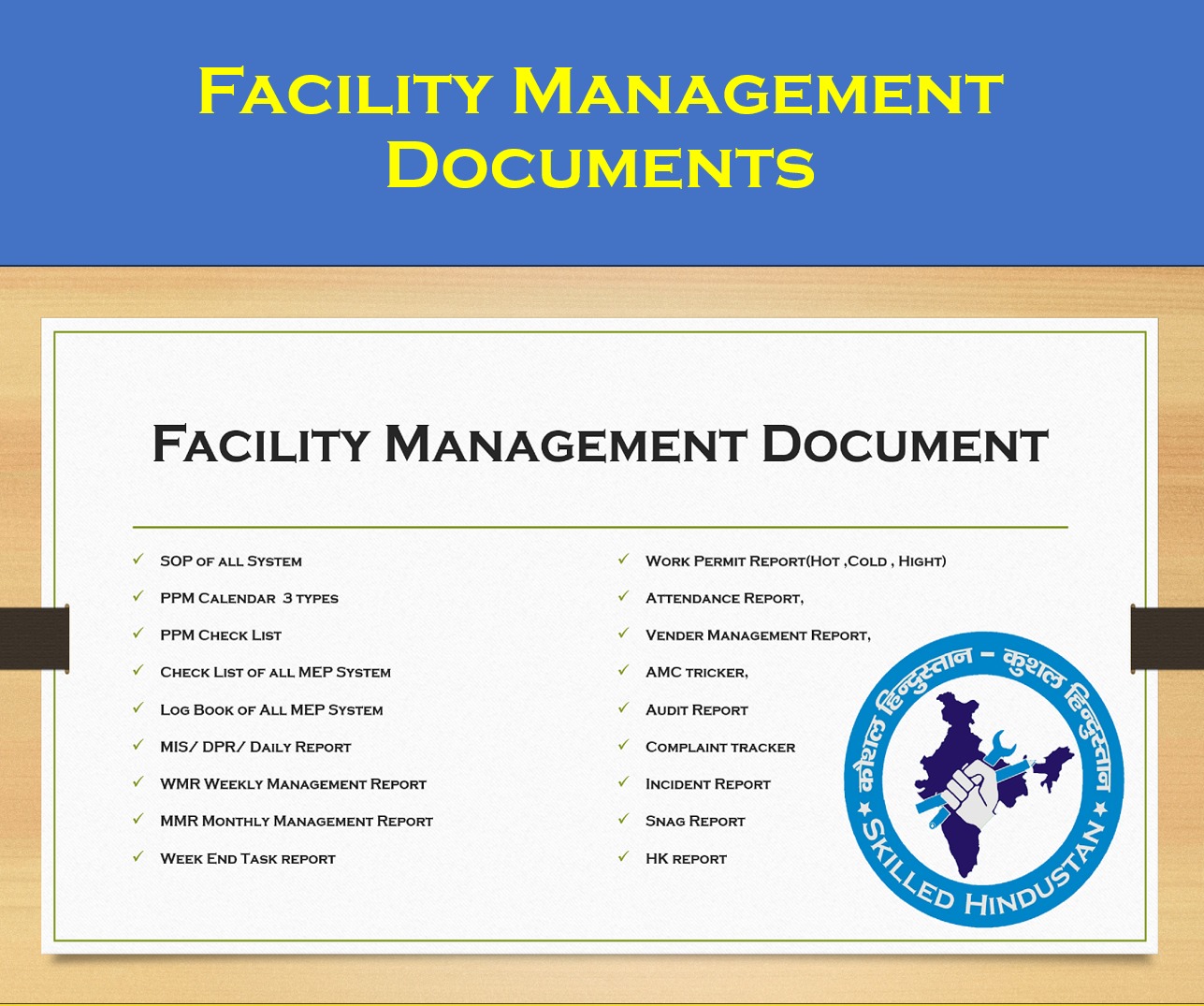 Facility Management Documents